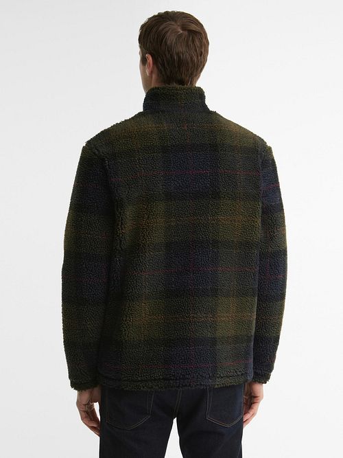 Kardigan polarowy Barbour Classic Tartan Model / Achterkant