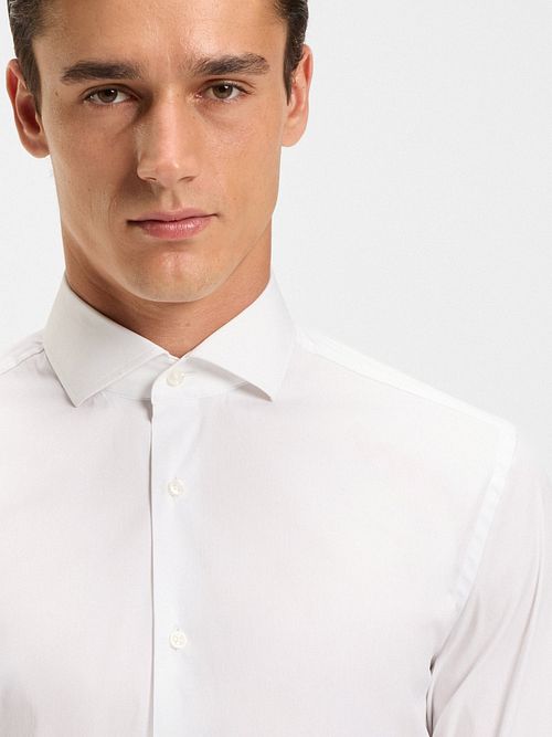 BOSS Hank Overhemd Wit Model / Detail