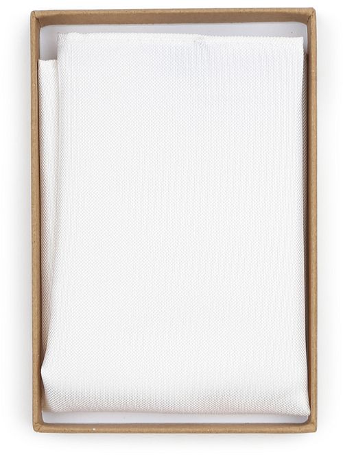 Suitable Zijde Pochet Wit Product / Detail