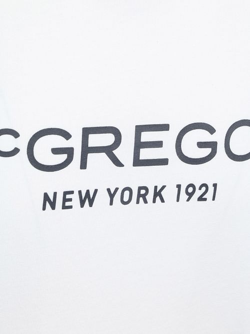 McGregor Essential T-Shirt Logo Wit Product / Detail