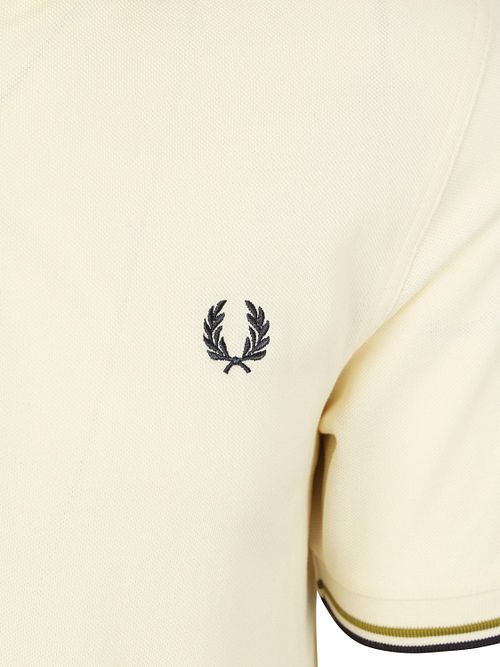 Fred Perry Polo Twin Tipped M3600 Ecru 46A Product / Detail