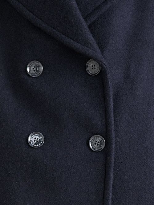 Barbour Women's Peacoat Ingrid Wool Navy Product / Detail