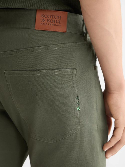 Zielone spodnie Ralston Scotch and Soda Model / Detail