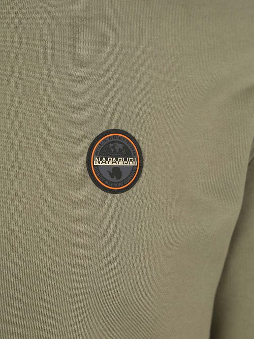 Napapijri Bluza z naszywką w kolorze oliwkowej zieleni Product / Detail