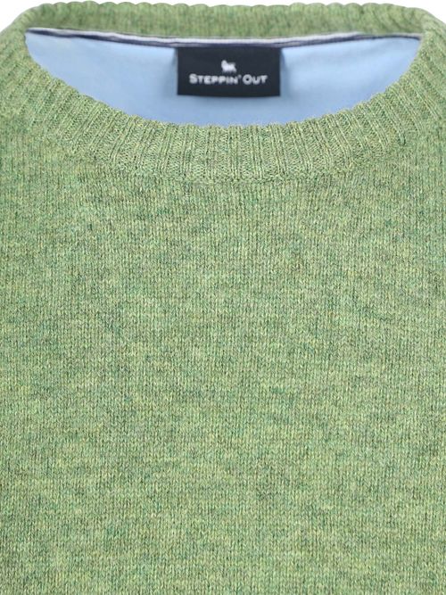 Sweter Steppin' Out z wełny jagnięcej w kolorze zielonym Product / Detail