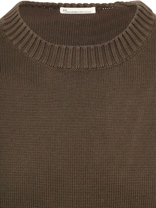 Sweter KnowledgeCotton Apparel w kolorze oliwkowym Product / Detail