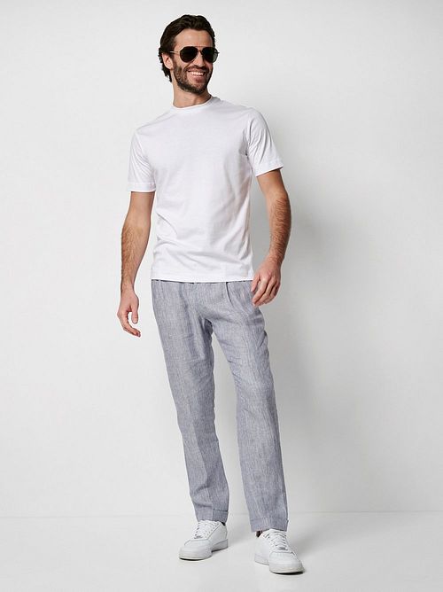 Desoto Solid T-Shirt White Model / Voorkant