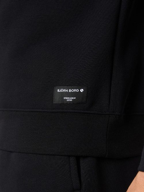 Bjorn Borg Centre Sweater Black Model / Detail