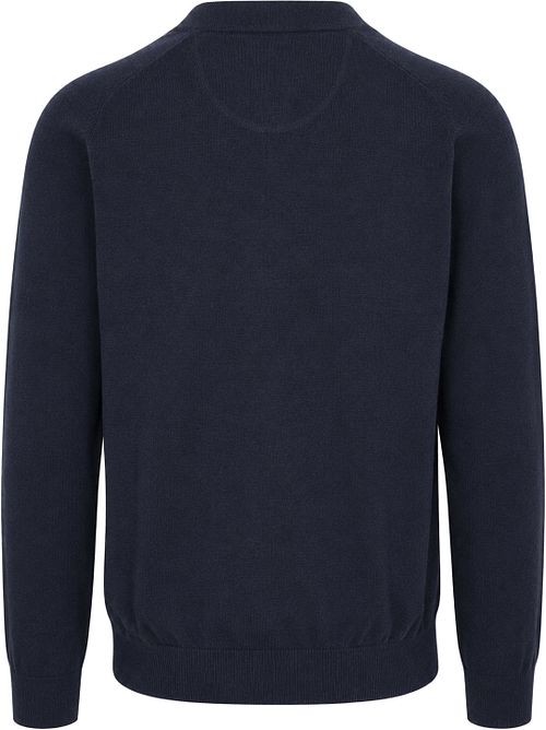 CASAMODA Pullover Zip Navy