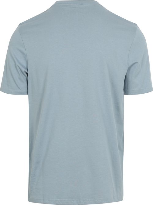 Lyle und Scott T-Shirt Ash Blau Product / Achterkant