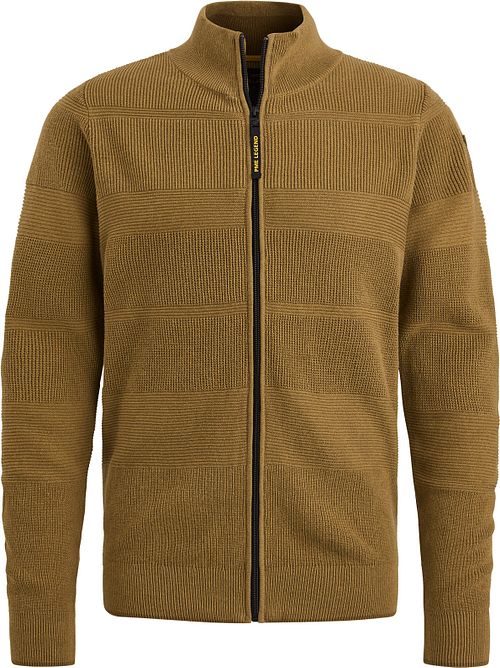 PME Legend Strickjacke Okergelb Product