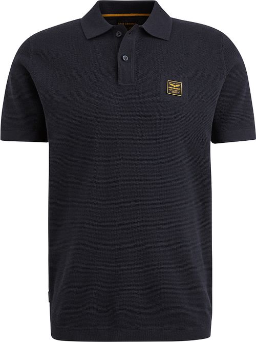 Polo PME Legend in maglia blu navy Product