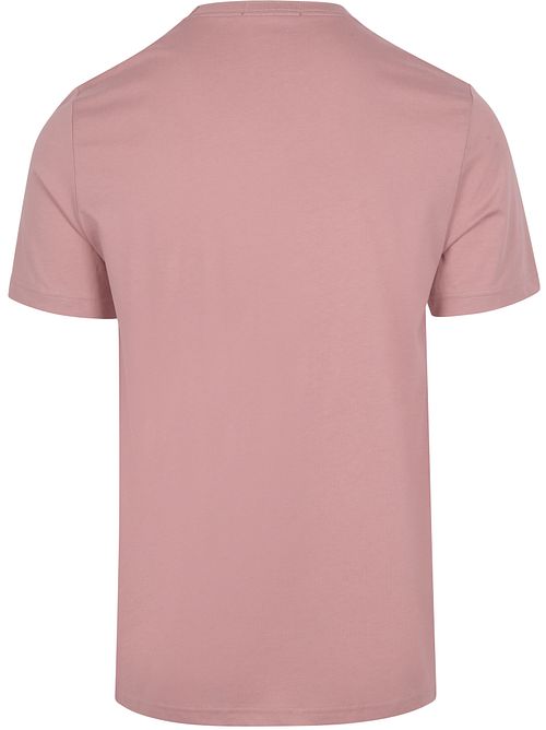 Fred Perry T-shirt i gammalrosa Product / Achterkant