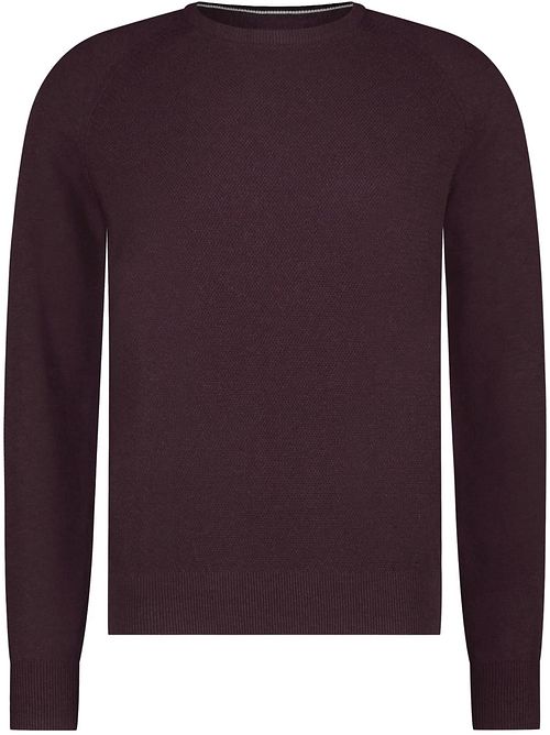 State Of Art Pullover Structure Contrast Bordeaux Product