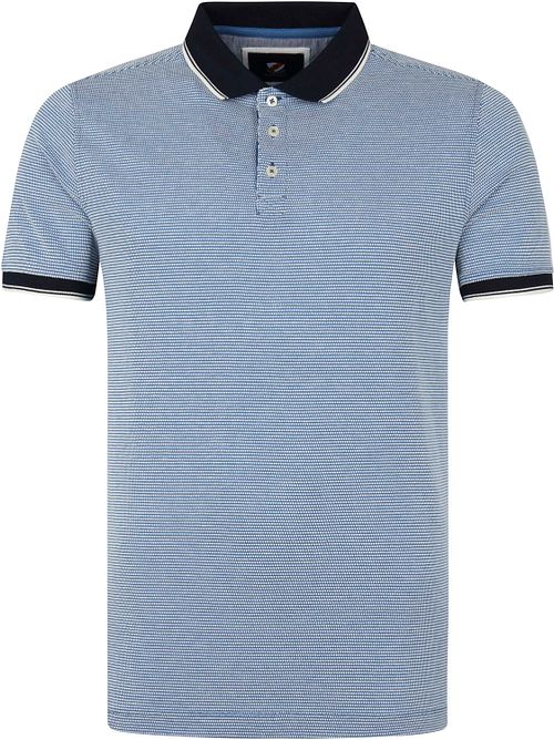 Suitable Oxford Polo Blauw Product