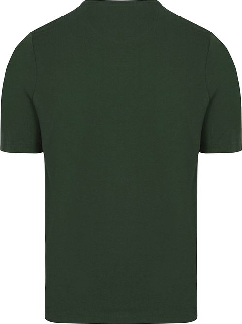 Suitable Respect T-shirt Jim Donkergroen Product / Achterkant