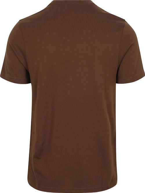 T-shirt Lyle and Scott, brązowy Product / Achterkant