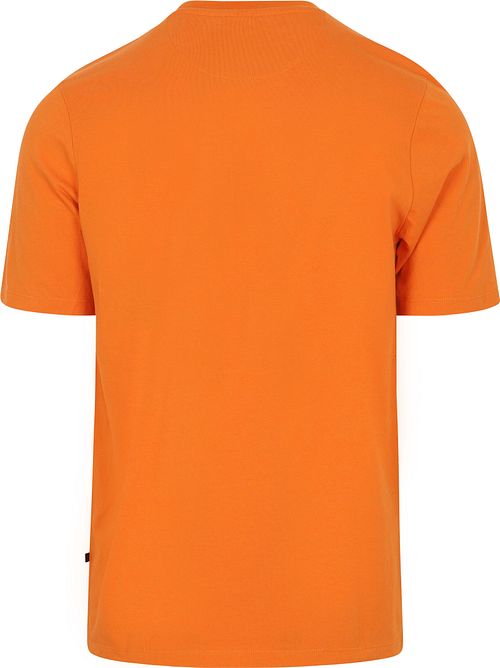 T-shirt Suitable Respect Tim w kolorze pomarańczowym Product / Achterkant