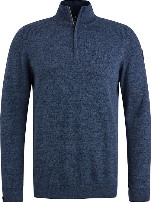 Vanguard Tröja Half Zip Melerad Mörkblå Product