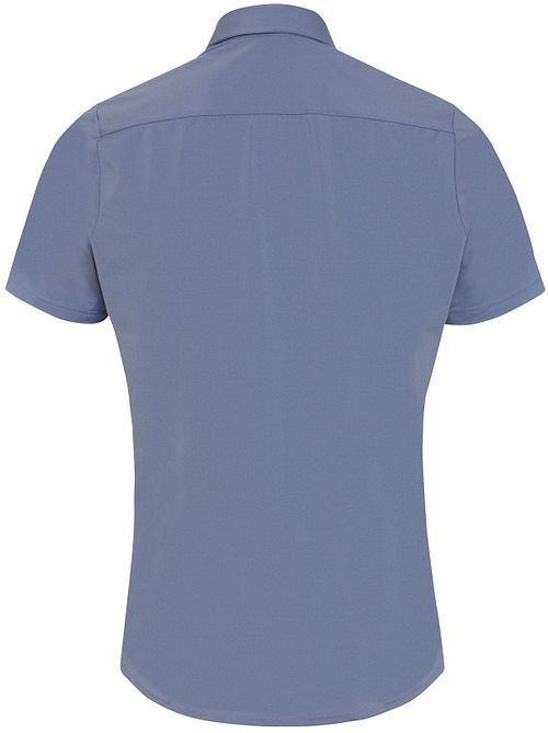Pure Short Sleeve The Functional Shirt Blauw Product / Achterkant
