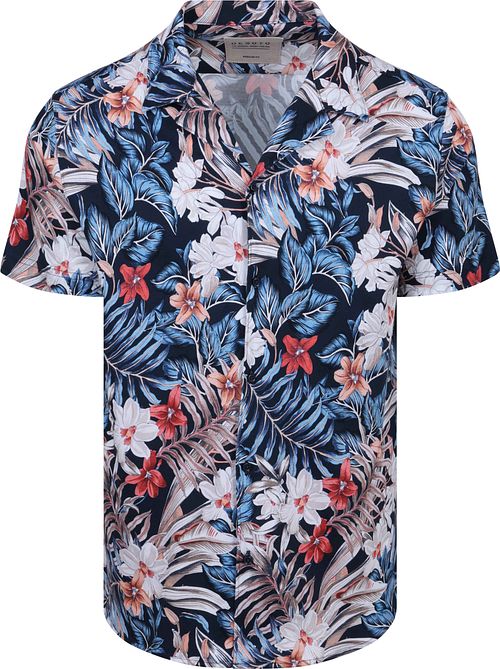 Desoto Festival Camicia Navy Multicolour Product