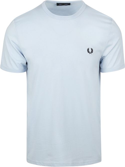 Fred Perry T-shirt Ringer Hellblau Product