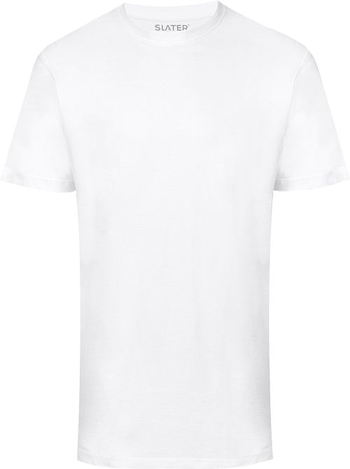 Slater 2-pak Amerikansk T-shirt Hvid Product