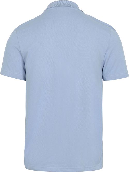 Lacoste Poloshirt Breathable Lyseblå Product / Achterkant