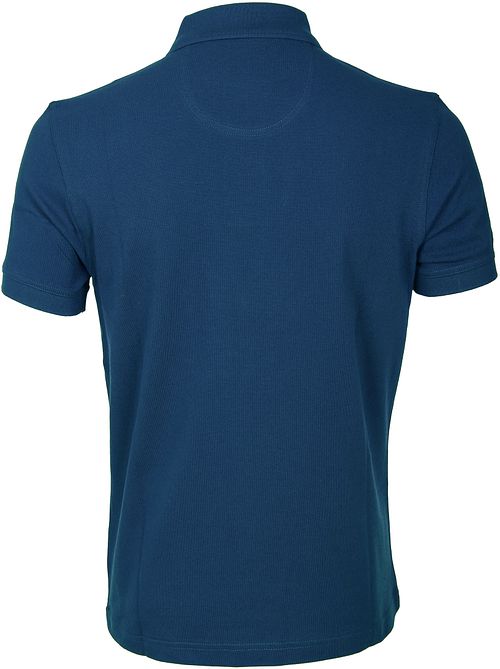 Barbour Poloskjorte Deep Blue Product / Achterkant