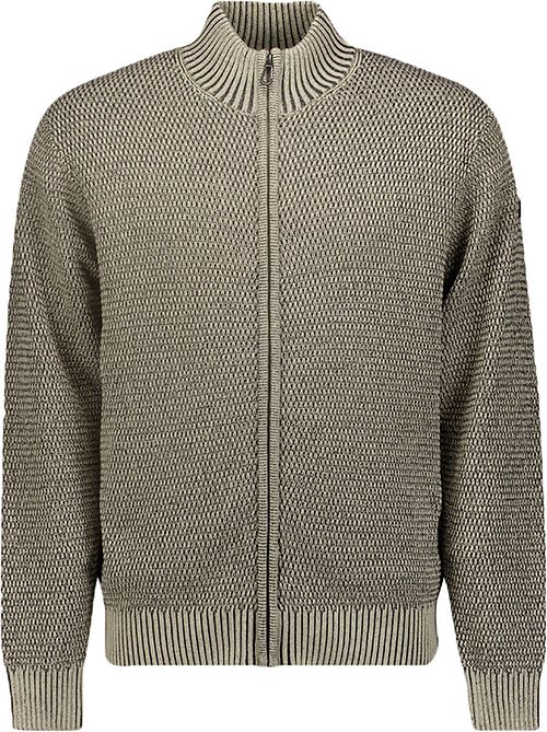 No Excess Vest Zipper Greige Product