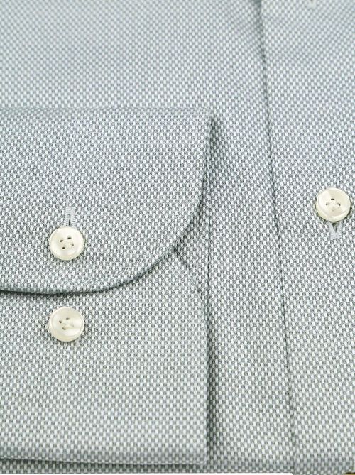 Profuomo Basketweave Shirt Green Product / Detail