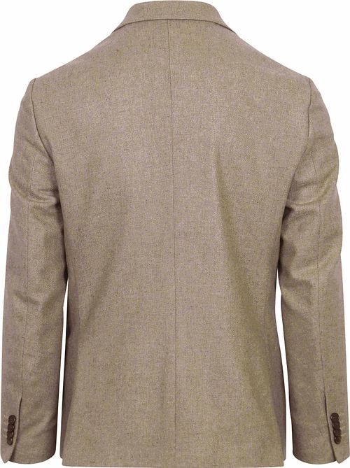Suitable Tweed Jakke Beige Product / Achterkant
