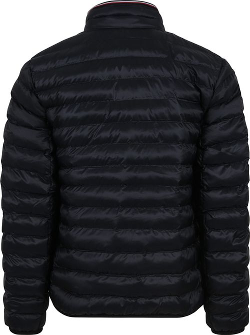 Tommy Hilfiger Sirkulær Kjernejakke Marineblå Product / Achterkant