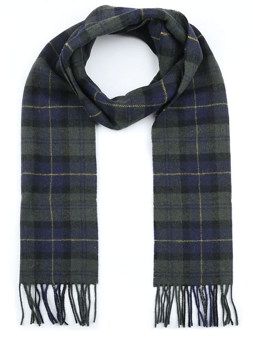 BarbourScarfs Tartan Lambswool Classic Dark Green Product