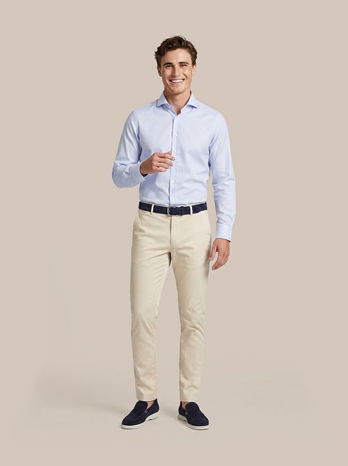 Suitable Chino Plato Écru Model / Voorkant