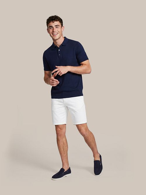 Suitable Ferdinand Pantalón Corto Structure White Model / Voorkant