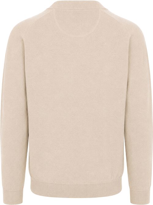 CASAMODA Cardigan Zippé Beige