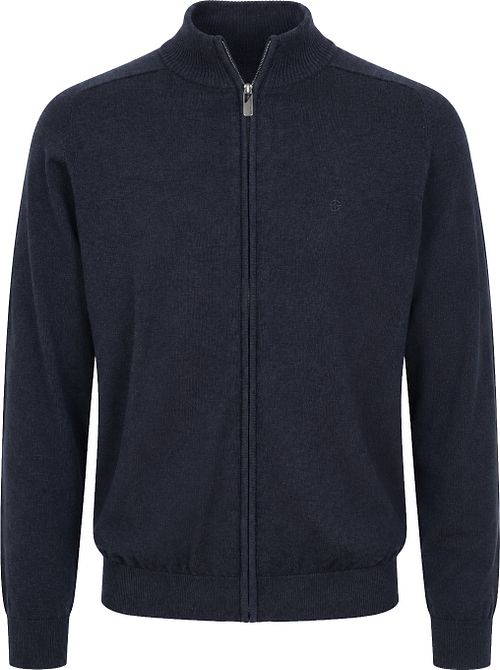 CASAMODA Vest Zip Navy