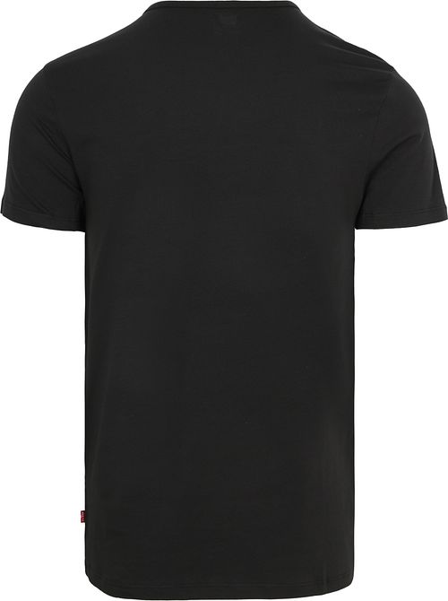 Levi's Solid Crew T-Shirt Black Product / Achterkant