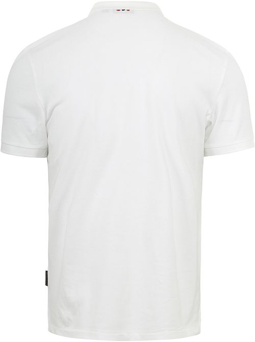Napapijri Polo Elbas Vit Product / Achterkant