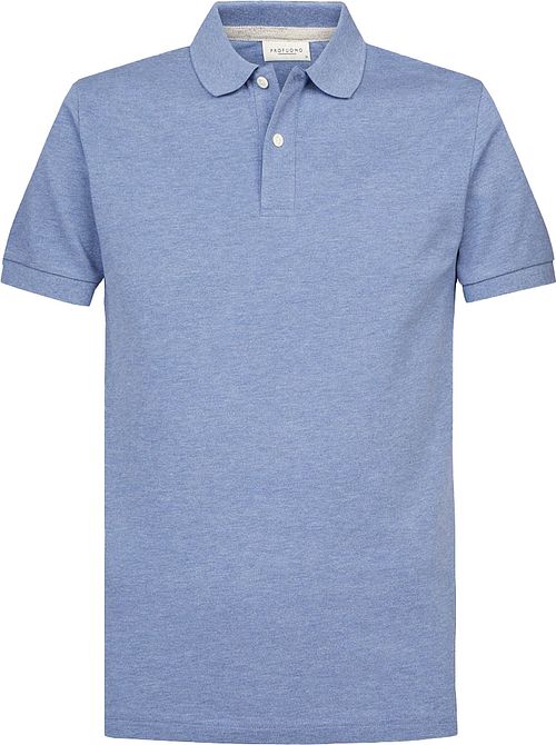 Profuomo Piqué Poloshirt Blau Product