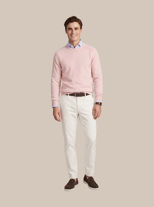 Steppin' Out Maglione Rosa Model / Voorkant
