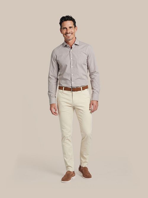 SL7-25-01 WS SL7 Twill Brown Stripe