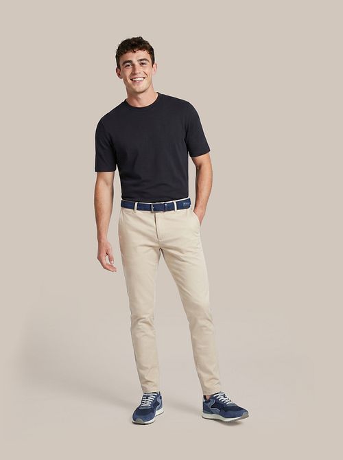 Suitable Respect Tim Camiseta Navy Model / Voorkant