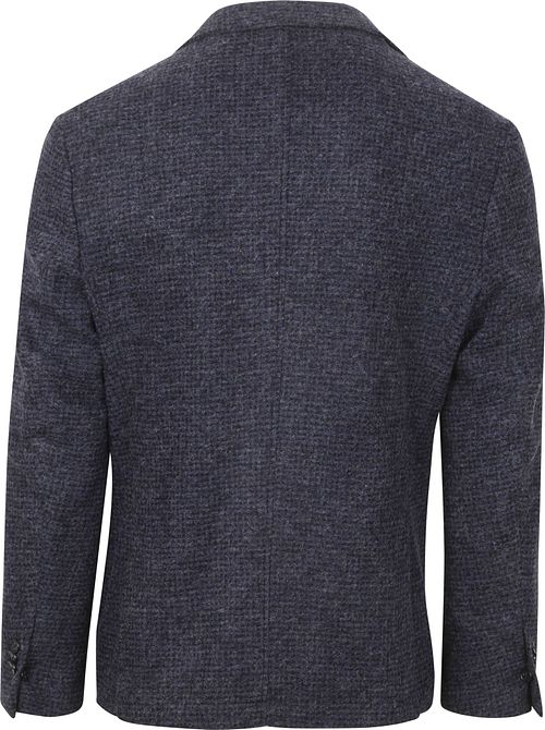 Suitable Knitted Colbert Unlined Navy Product / Achterkant