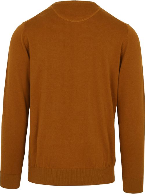 Suitable Maglione girocollo Oini color ocra Product / Detail