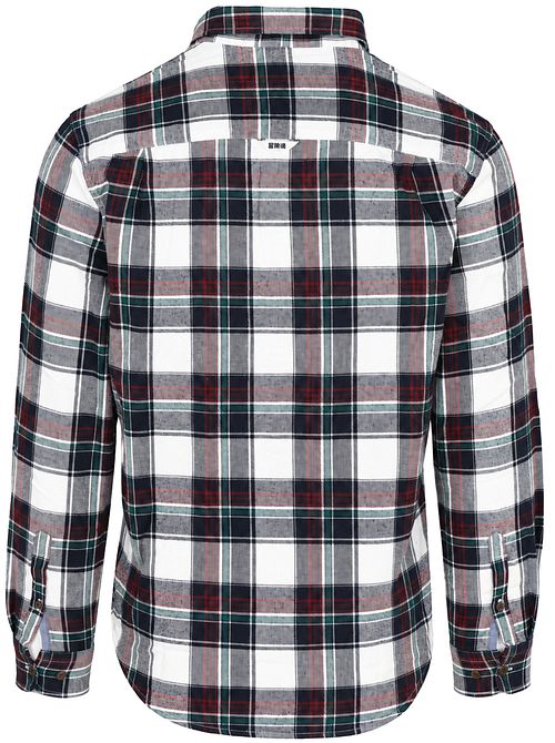 Superdry Overshirt Miller Wool Blend Ombre Multicolour Product / Achterkant
