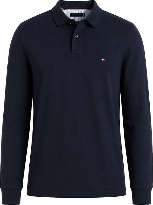 Tommy Hilfiger Longsleeve Polo Marineblå