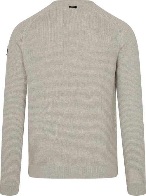 Vanguard Pullover Struktur Grau Product / Achterkant