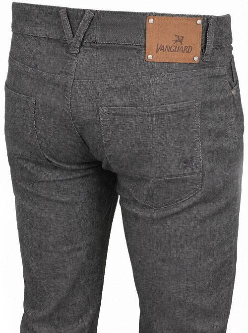Vanguard V40 Rider Trousers Marl Grey